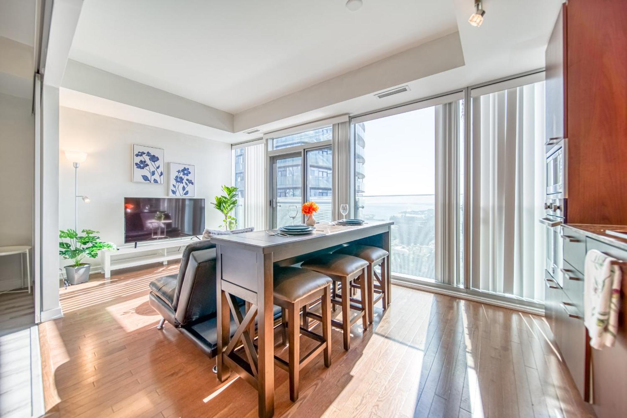 Skytree - Modern Rusty Condo Close To Union Station In Heart Of Downtown Toronto Rom bilde