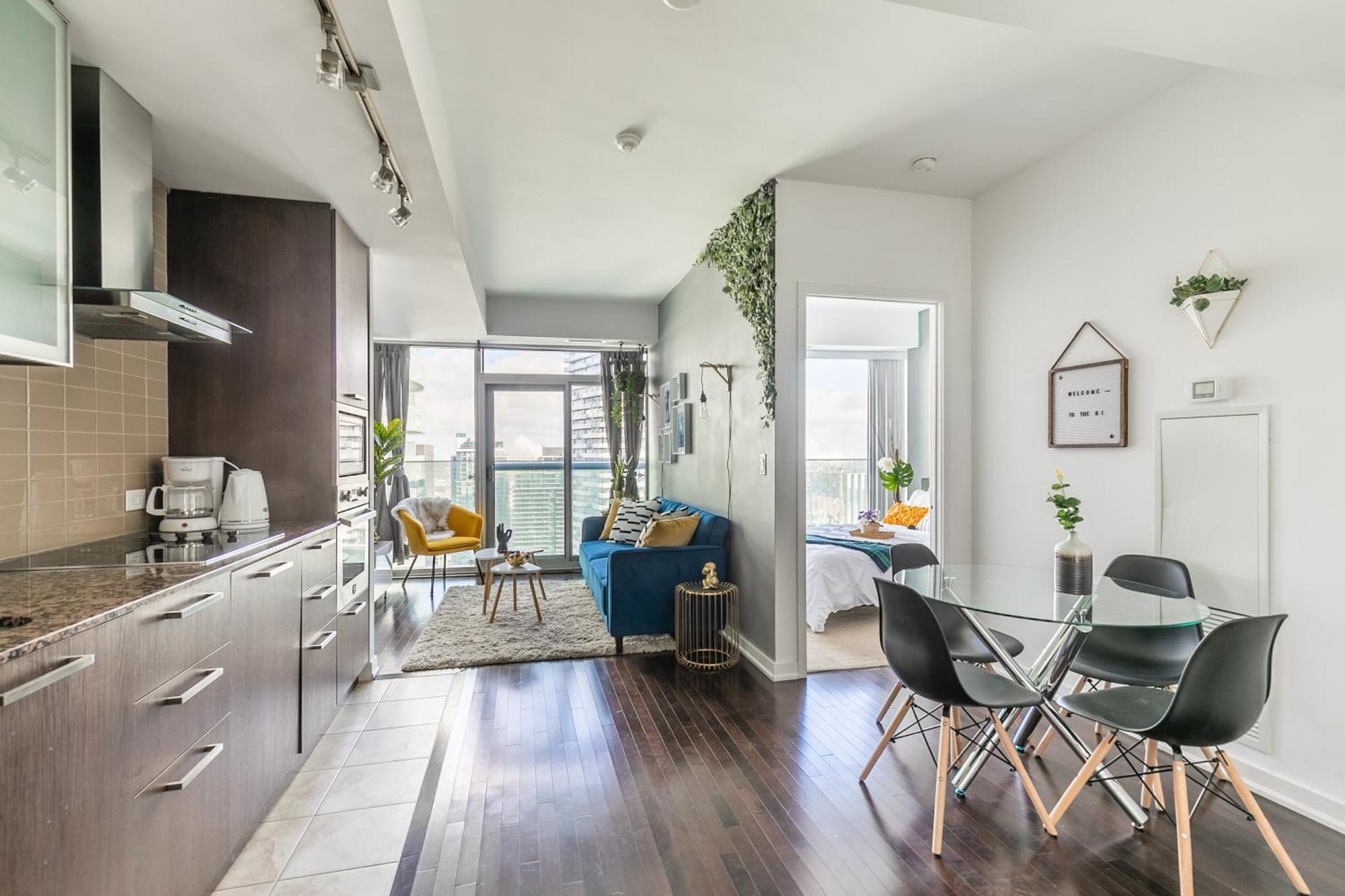 Skytree - Modern Rusty Condo Close To Union Station In Heart Of Downtown Toronto Rom bilde